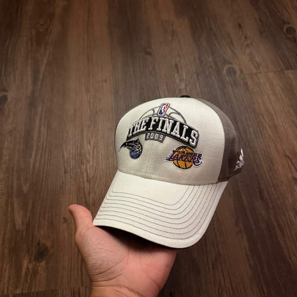 2009 NBA Finals Los Angeles Lakers vs Orlando Magic Adidas Hat Cap - Picture 1 of 7